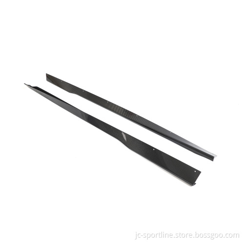 Carbon Fiber Car Side Skirts for Ford Mustang 2024